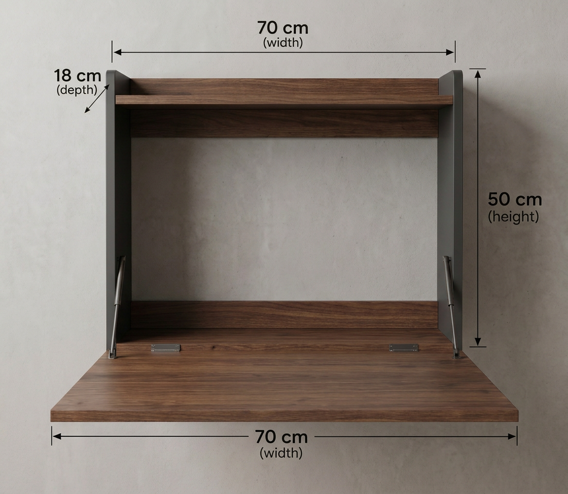 مكتب قابل للطي MDF